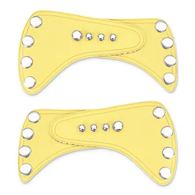 Nique Forde Women's Macaroon  Yellow Sandal Straps
