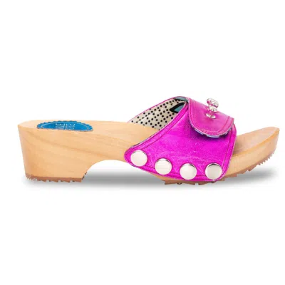 Nique Forde Women's Pink Magenta Lucille Sandals
