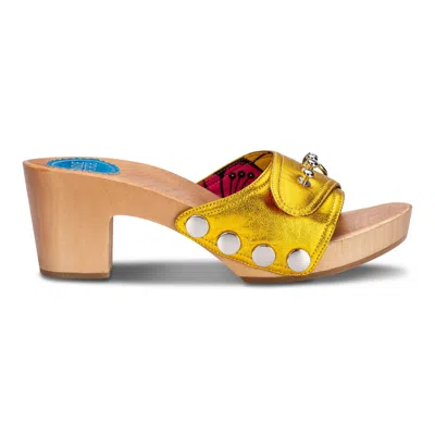 Nique Forde Women's Sunset Yellow Georgie Sandals