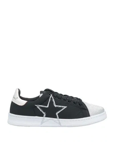 Nira Rubens Woman Sneakers Black Size 7 Textile Fibers, Soft Leather