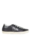 Nira Rubens Woman Sneakers Charcoal Size 7 Leather In Gray