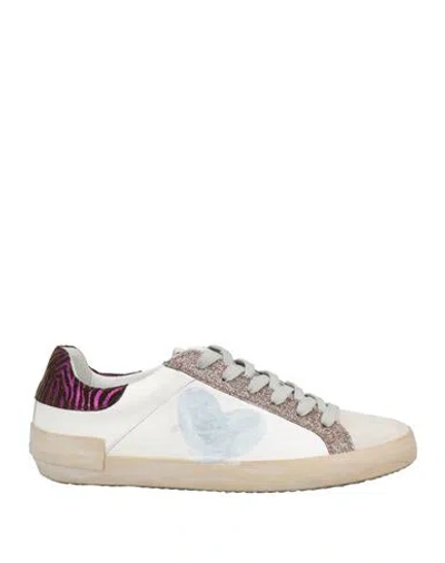Nira Rubens Woman Sneakers Light Grey Size 7 Soft Leather
