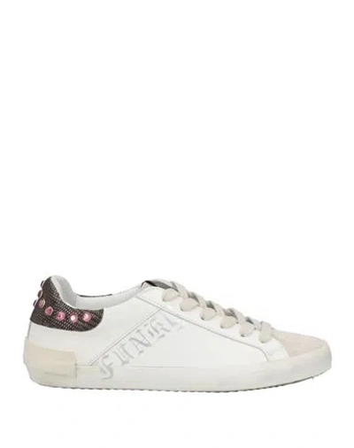 Nira Rubens Woman Sneakers Light Grey Size 7 Soft Leather