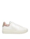 Nira Rubens Woman Sneakers Off White Size 7 Soft Leather In Off White