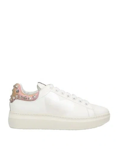 Nira Rubens Woman Sneakers Off White Size 7 Soft Leather