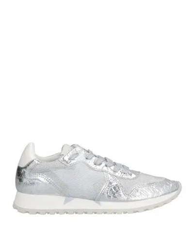 Nira Rubens Woman Sneakers Silver Size 6 Textile Fibers