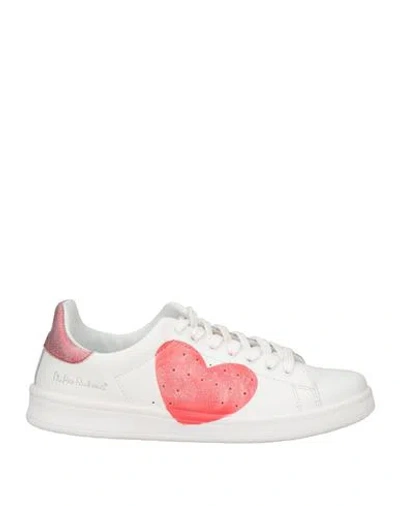 Nira Rubens Woman Sneakers White Size 7 Leather