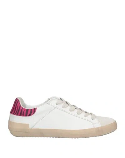 Nira Rubens Woman Sneakers White Size 7 Soft Leather