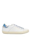 Nira Rubens Woman Sneakers White Size 7 Soft Leather, Textile Fibers In White
