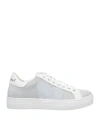 Nira Rubens Woman Sneakers White Size 7 Textile Fibers, Soft Leather In White