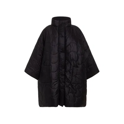 Niran Women's Black Mofu Padded Coat