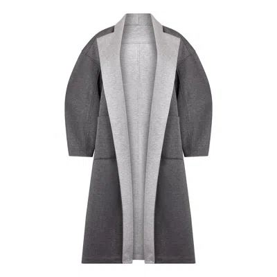 Niran Women's Grey Amanda Gray Scuba In Gold