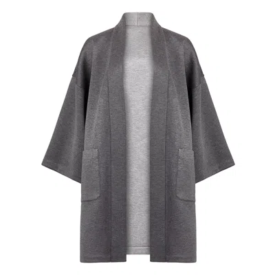 Niran Women's Grey Silvia Reversible Gray Scuba