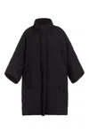 Niran Women's Lucinda Black Puffer Coat In Black