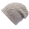 Nirvana Designs Alexander Cable Slouch In Linen