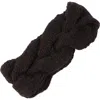 Nirvana Designs Braided Headband In Black