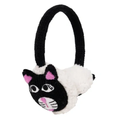 Nirvana Designs Cat Earmuffs In White