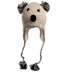 Nirvana Designs Crochet Koala Hat In White Combo