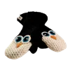 Nirvana Designs Crochet Penguin Mittens In White