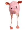Nirvana Designs Crochet Piggy Hat In White
