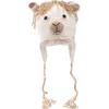 Nirvana Designs Crochet Pony Hat In White