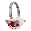 Nirvana Designs Cute Monkey Earmuffs In White