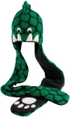 Nirvana Designs Dinosaur Hatscarf In Green