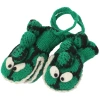 Nirvana Designs Dinosaur Mittens In Green
