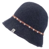 Nirvana Designs Emily Sun Hat In Charcoal