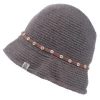 Nirvana Designs Emily Sun Hat In Cocoa