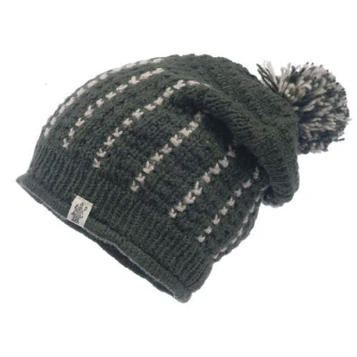 Nirvana Designs Ferry Slouch Hat In Olive