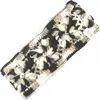 Nirvana Designs Flower Crochet Headband- Multi's In Black/white/oatmeal