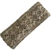 Nirvana Designs Flower Crochet Headband- Solids In Cocoa