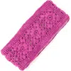 Nirvana Designs Flower Crochet Headband- Solids In Orchid