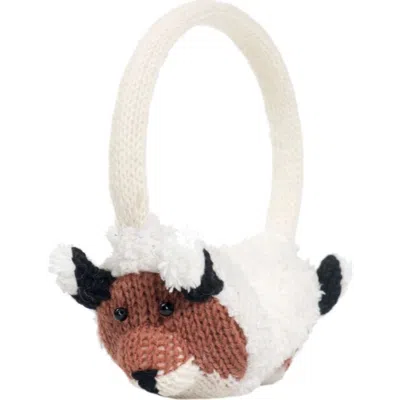Nirvana Designs Fox Earmuffs In White
