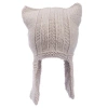 Nirvana Designs Illyrian Helmet Earflap Hat In Linen