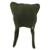 Nirvana Designs Illyrian Helmet Earflap Hat In Olive