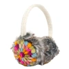 Nirvana Designs Kaleidoscope Earmuffs In White Multi