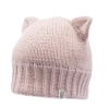 Nirvana Designs Kitty Ear Hat In Pink Quartz