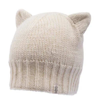 Nirvana Designs Kitty Ear Hat In White