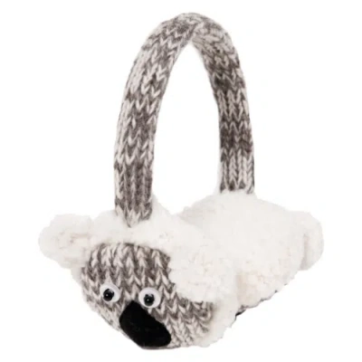Nirvana Designs Koala Earmuffs In White