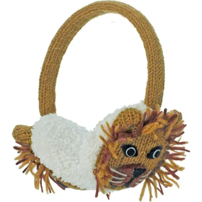 Nirvana Designs Lion Earmuffs In Honey