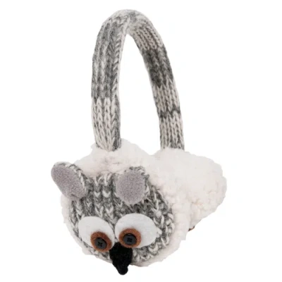 Nirvana Designs Panda Earmuffs In White