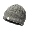 Nirvana Designs Ribbed Beanie In Ash