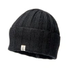Nirvana Designs Ribbed Beanie In Black