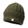 Nirvana Designs Ribbed Beanie In Olive