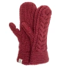 Nirvana Designs Soho Mittens In Burgundy
