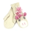 Nirvana Designs Unicorn Cover Mittens In White