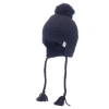 Nirvana Designs Verona Earflap Hat In Black