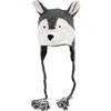 Nirvana Designs Wolf Hat In Grey